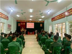 Sư đoàn 3: tổ chức lớp bồi dưỡng lý luận chính trị cho đảng viên mới